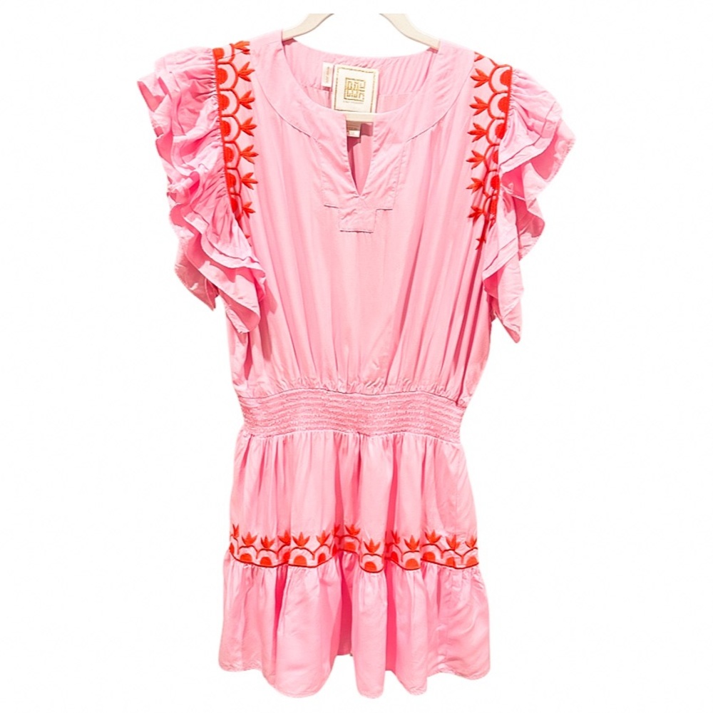 Emily McCarthy Embroidered Dress